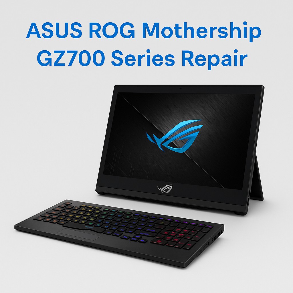 asus rog mothership gz700 series repair